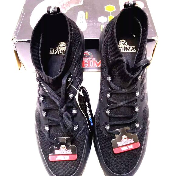 Steel Toe Boots . Size: 9 . Slip Resistant . Breathable Knit . Comfort Insole - Picture 4 of 7